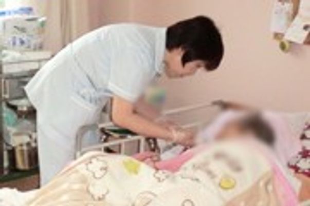 親切な看護師のいる居室