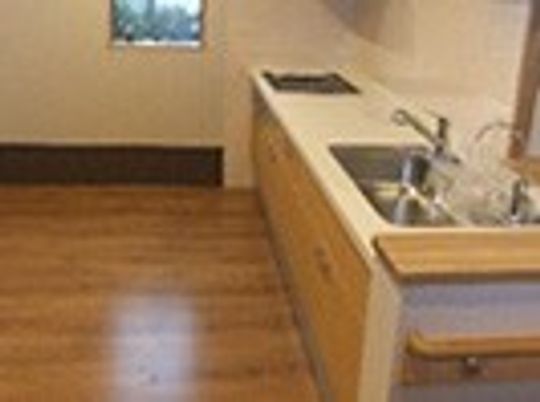 明るいキッチン