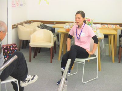 和やかな交流の部屋