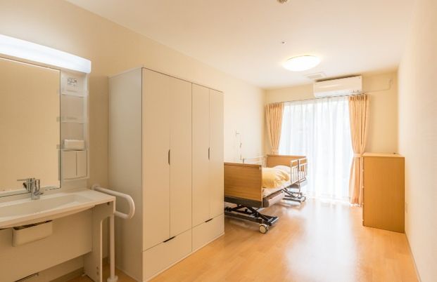 明るい部屋の居室