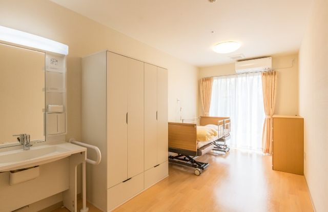 明るい部屋の居室