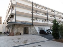 清潔感のあるエントランス