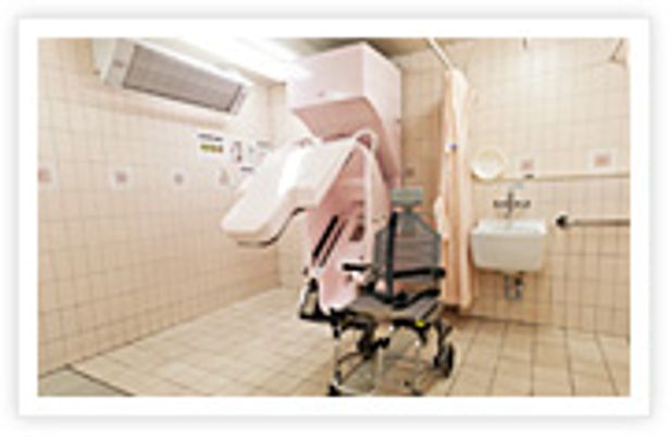 最新設備の浴室