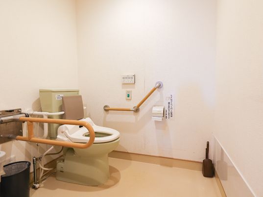 手すり付きトイレスペース