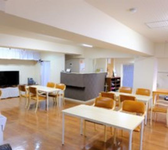 共有スペースの温かな雰囲気