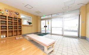 広々としたエントランス