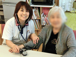 看護師との対話