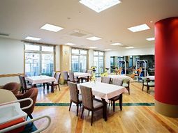 ダイニングと機能訓練スペース