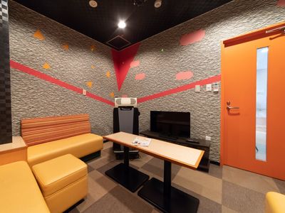 カラフルな共有リビング