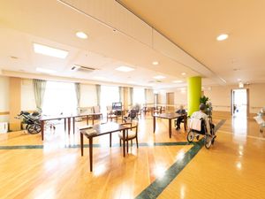 広々とした共有スペース
