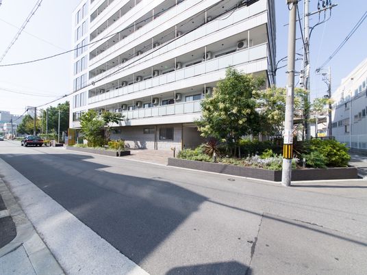 清潔感のある施設外観