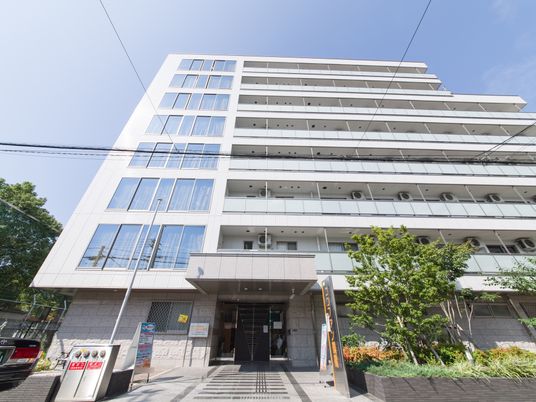 清潔感ある建物エントランス