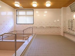 明るい清潔な浴室