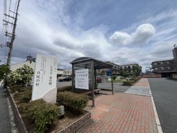 エントランス前の風景