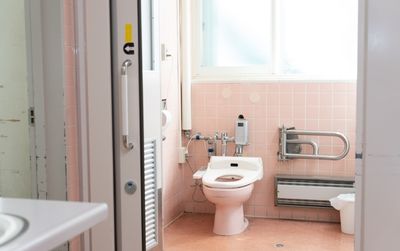 便利な設備のトイレ