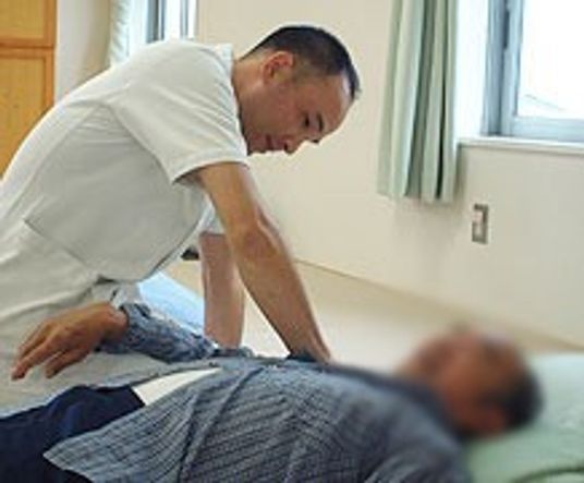 心地よい施術の様子