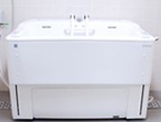 リラックスできる浴室