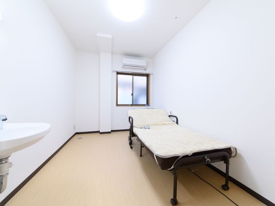 清潔な居室の一角