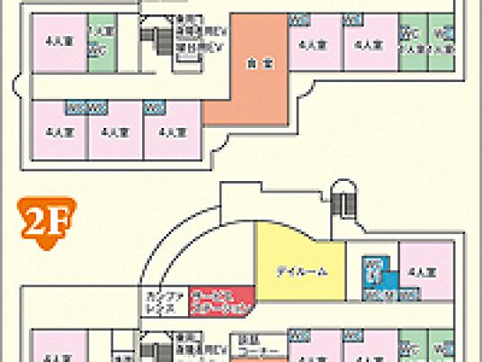 フロア見取り図