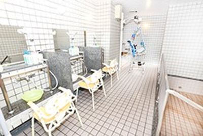 機能的な浴室