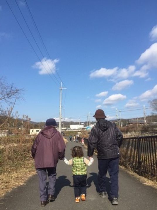 青空の散歩道