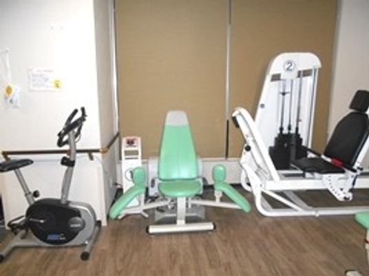 運動機器が揃う部屋