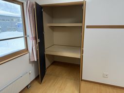 収納が充実した居室
