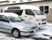 冬の施設前駐車場
