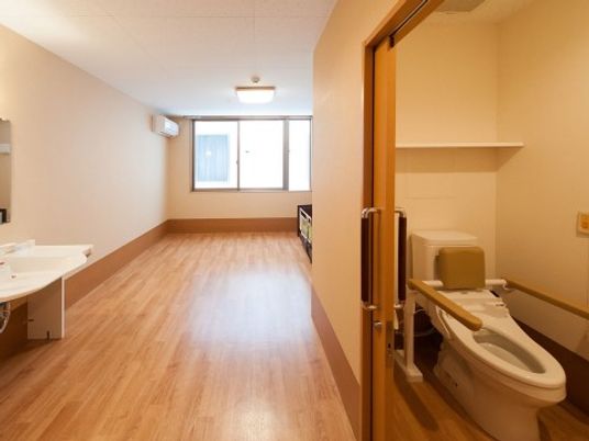 清潔なトイレスペース