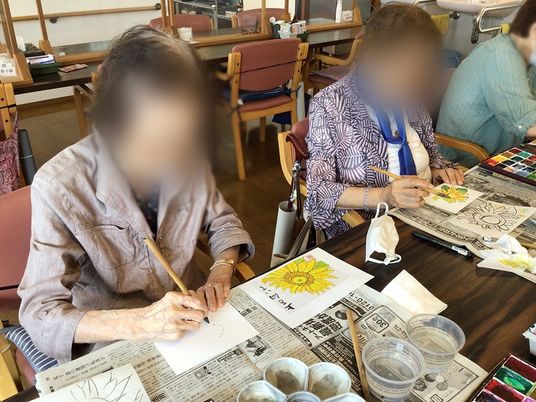 リビングでの活動