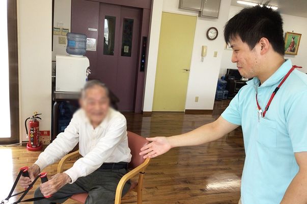 機能訓練の様子