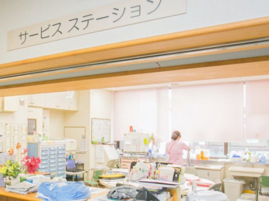 スタッフが働く空間