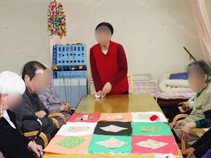 手芸活動の様子