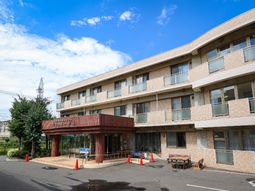 明るく広いエントランス