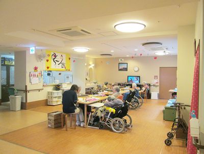 くつろぎの共有スペース