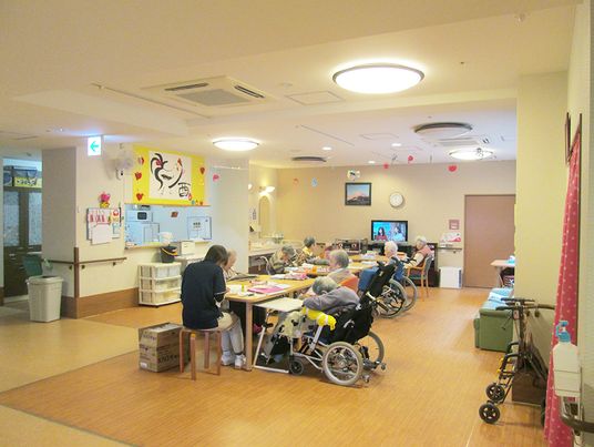 くつろぎの共有スペース