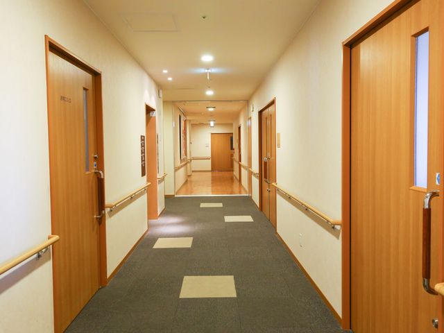 清潔感のある廊下