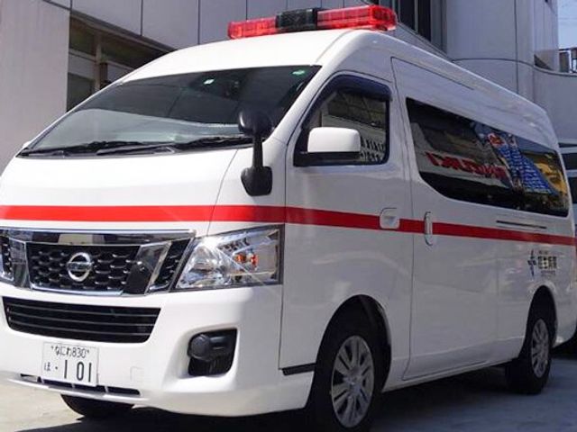 救急車の車両外観  