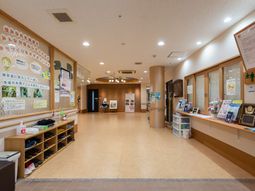 広々とした廊下