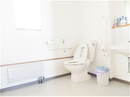 清潔感のあるトイレ空間