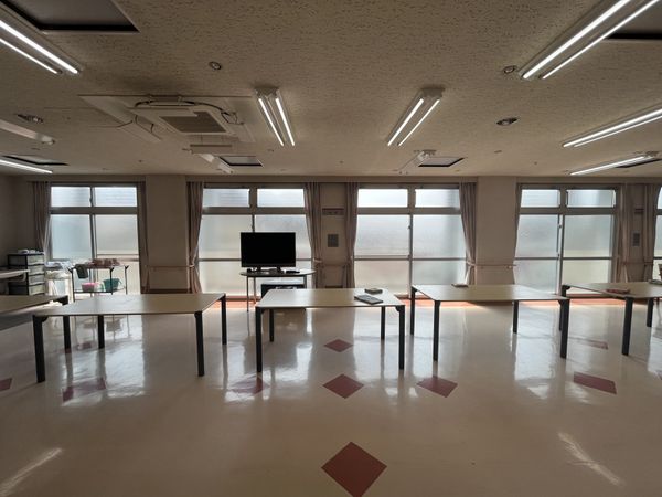自然光の明るい部屋