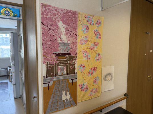 廊下の壁面