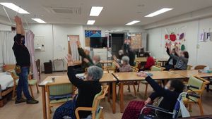 ストレッチの風景