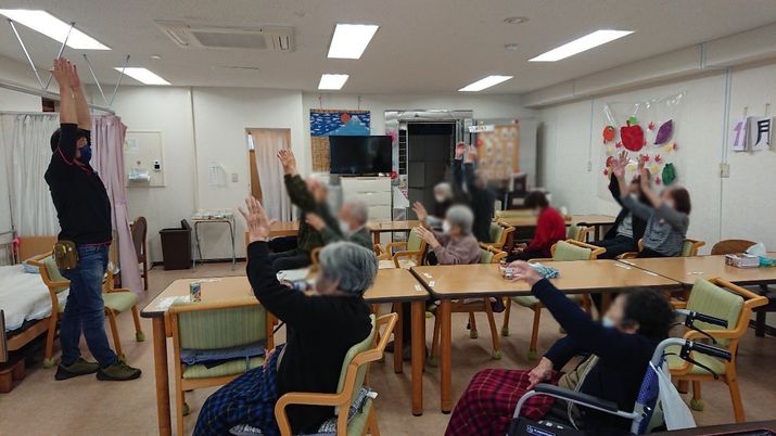 ストレッチの風景