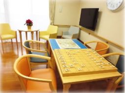 明るい共有スペース