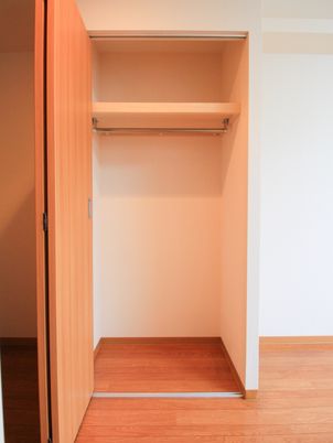整理されたクローゼット