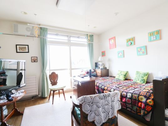 明るい居室の一例