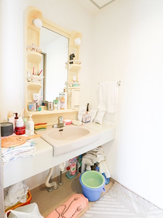 整備された清潔な洗面台