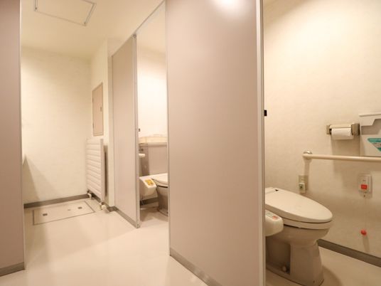 清潔感のあるトイレ空間