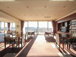 ゆとりある共有ラウンジ